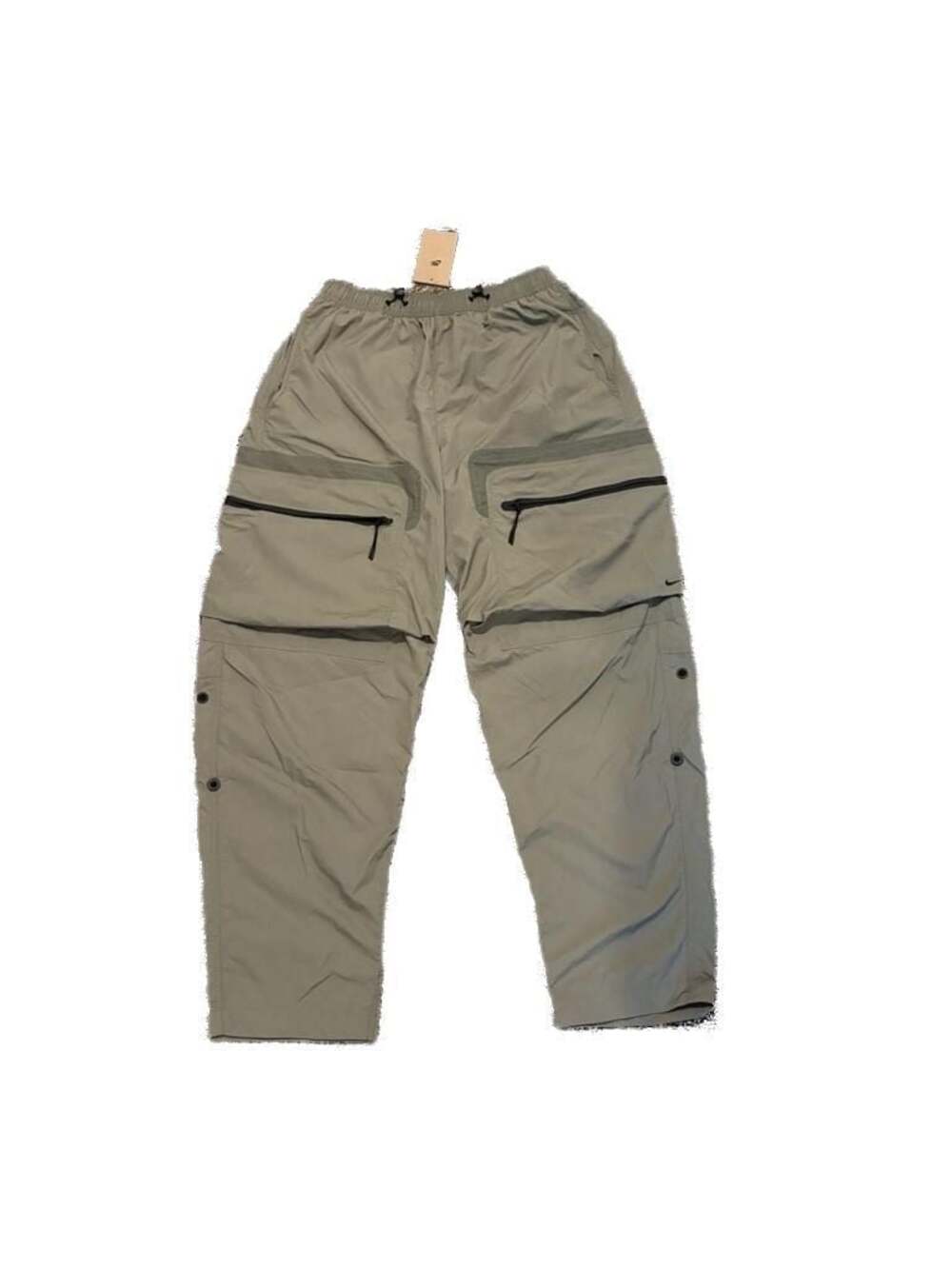 Nike Tech Woven Cargo Trousers Light Army Loose Fit HJ2940-320. NEW.